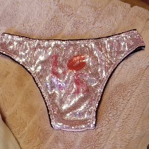 ❤❤Victoria's Secret Sexy Little Things Sequin Panties NWT❤❤